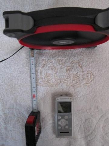 ファンノイズ測定風景