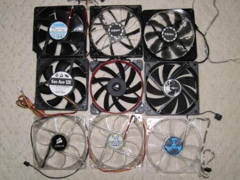 120mm FAN いろいろ