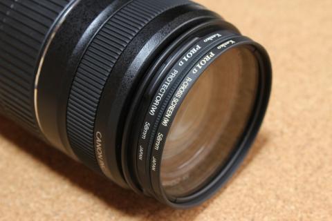 メンドウなんでプロテクターの上に