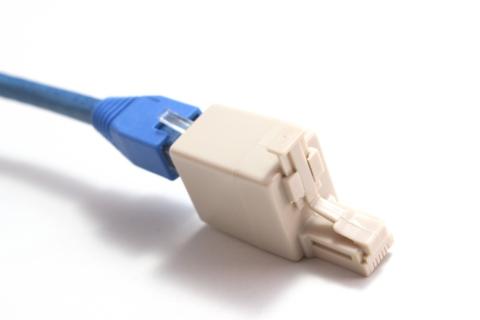 RJ11コネクタに変換