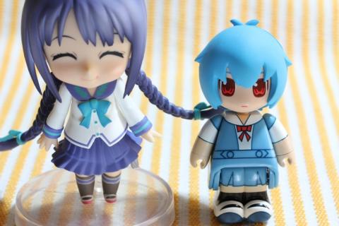 ねんどろいどと比べると、このくらいのサイズです