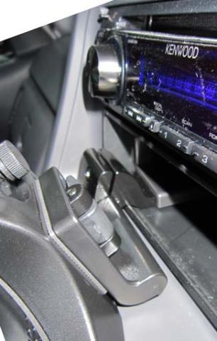 DIN BOX への取り付けイメージ(側面から)