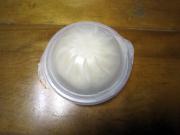 蓋をして電子レンジへ