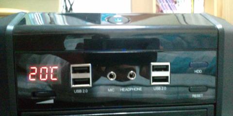 チップセット温度