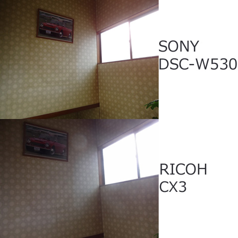 どちらも初期設定オートモード