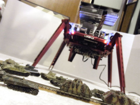 機体下部パーツは少なくなった