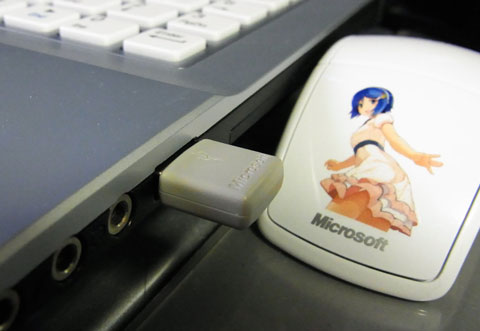 レシーバー装着例