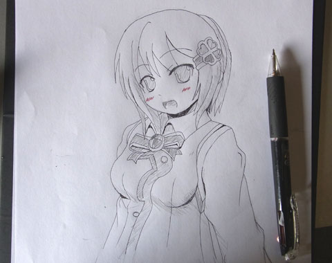 赤もちょっと使っててきとうに