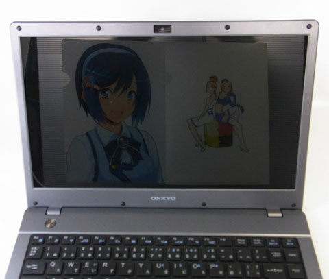 目立ちすぎてオートフォーカスが窓辺さんに