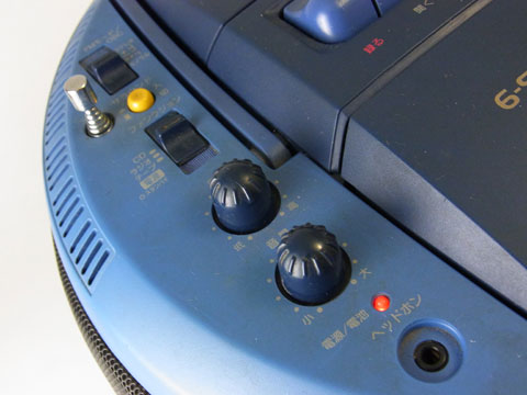 左側操作パネル