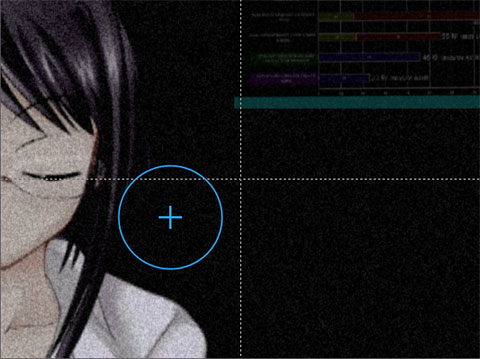 ブレやノイズはエフェクト利用