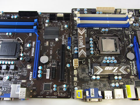MSI B75MA-P45←→ASRock Z68 Pro3-M