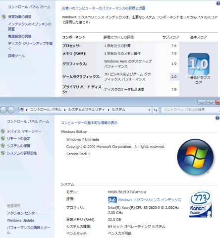 X79でもスコア台無し!