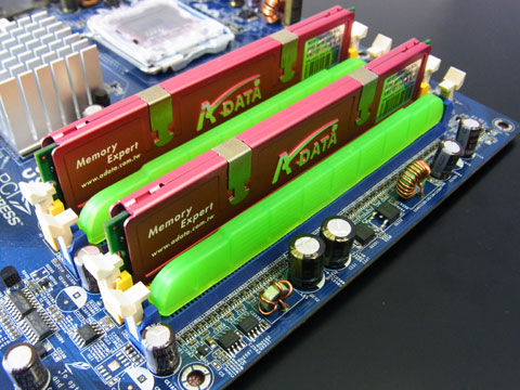 メモリ用装着例