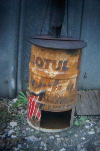 古ぼけたものとの相性はいいかも