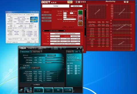 5.0GHzまでオーバークロック。