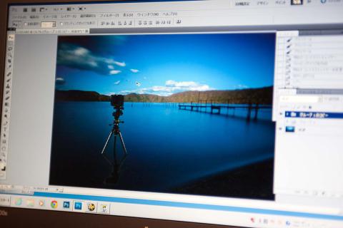 合成作業のテスト画面です。