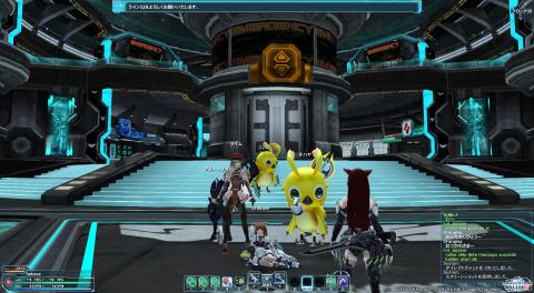 PSO2 クローズドβ終了記念撮影