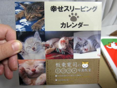 表に向けると、幸せスリーピングカレンダーでしたぁ!