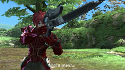 赤毛の先輩アークスが助けてくれて