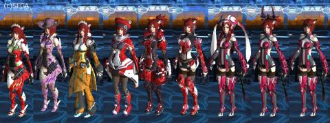 服 ゲーム内通貨で色々と買い集めたり、戴いたり。バリエーションが楽しいです