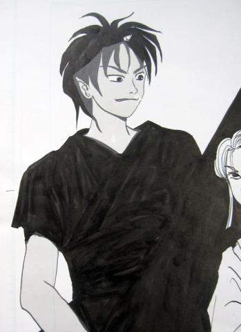 肌に貼ってありますw