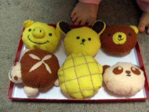 パン屋さんセット(未完)でした