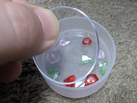 (2)フタをします