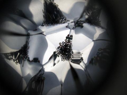 ビーズを詰め込んだら、これは失敗でした…