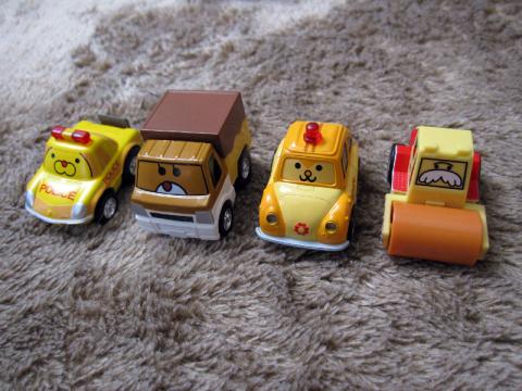 色が黄色と茶色にまとまってますね~