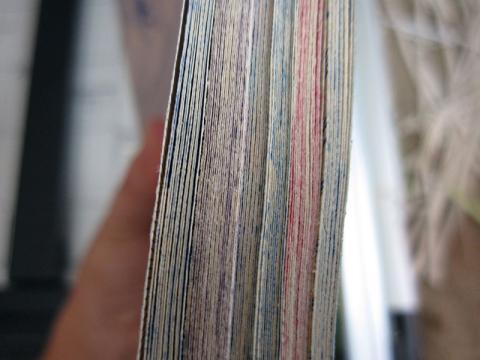 調子に乗ってどんどん切ってみました 断面