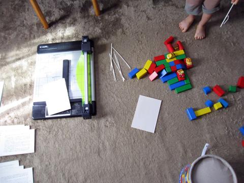 娘が横で遊んで居ても大丈夫です