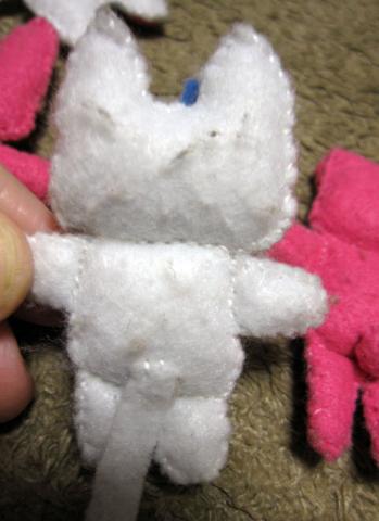 取り出したるは自作のタータン(ノンタンの妹)