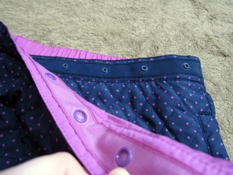 ボタンが沢山なので、サイズ調整も楽です