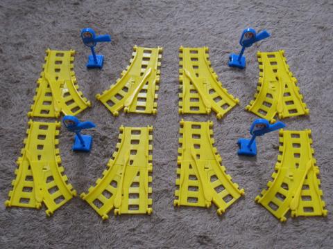 信号機&Y字レールセット×4