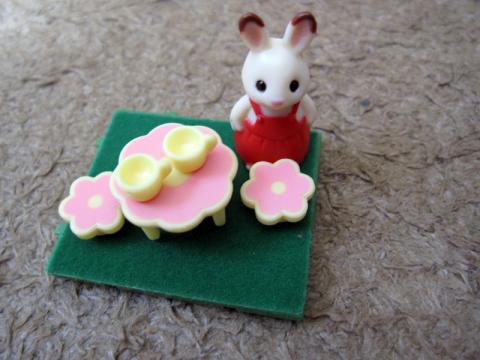 お花のテーブルが可愛いです