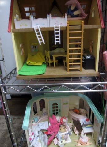 ノンタン一家に占拠されてました…。