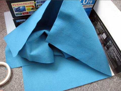 左下の角から貼っていきました