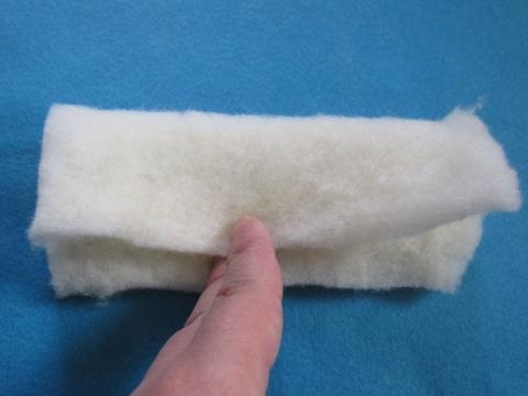 12×15cmを半分に折って