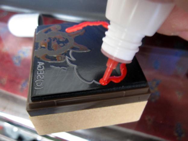 茶色→赤とのせてます