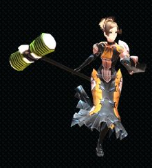 ピコピコハンマー/ナハト(ロッド) フォース用