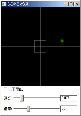 頭をトラッキングした状態