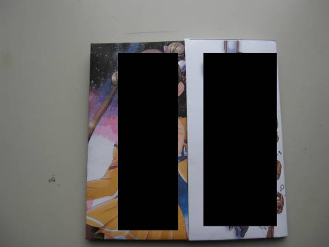 ベロを差し込んで完成♪