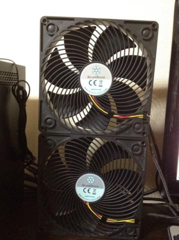 こんな感じに設置して…