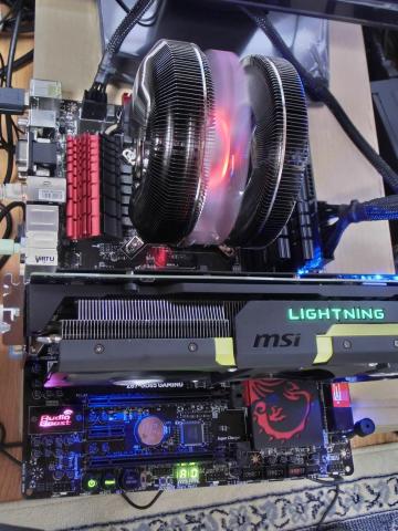 グラフィックカード装着