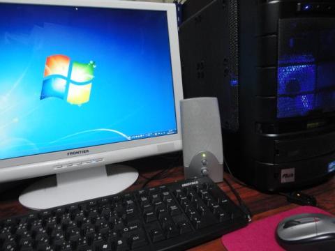 使用するCore i7-2600K搭載パソコンです