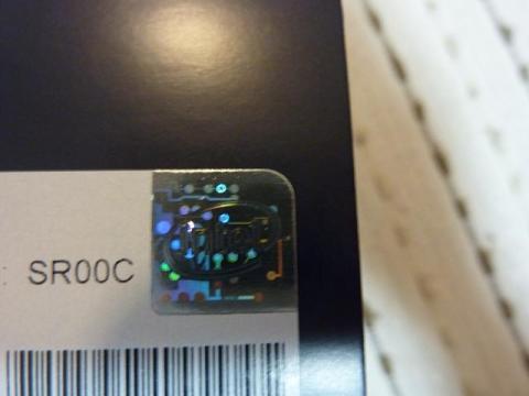 i7-2600K ライセンスシール