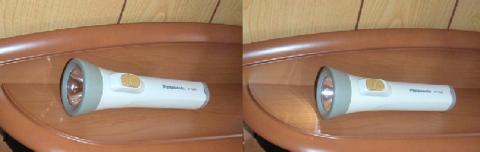 左はOFF 右はON(昼間です)