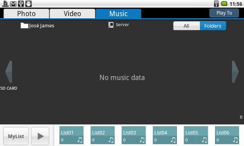 フォルダにはちゃんとファイルが入ってるのですが何も見えません