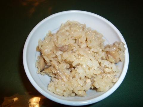 エリンギを使った炊き込みご飯